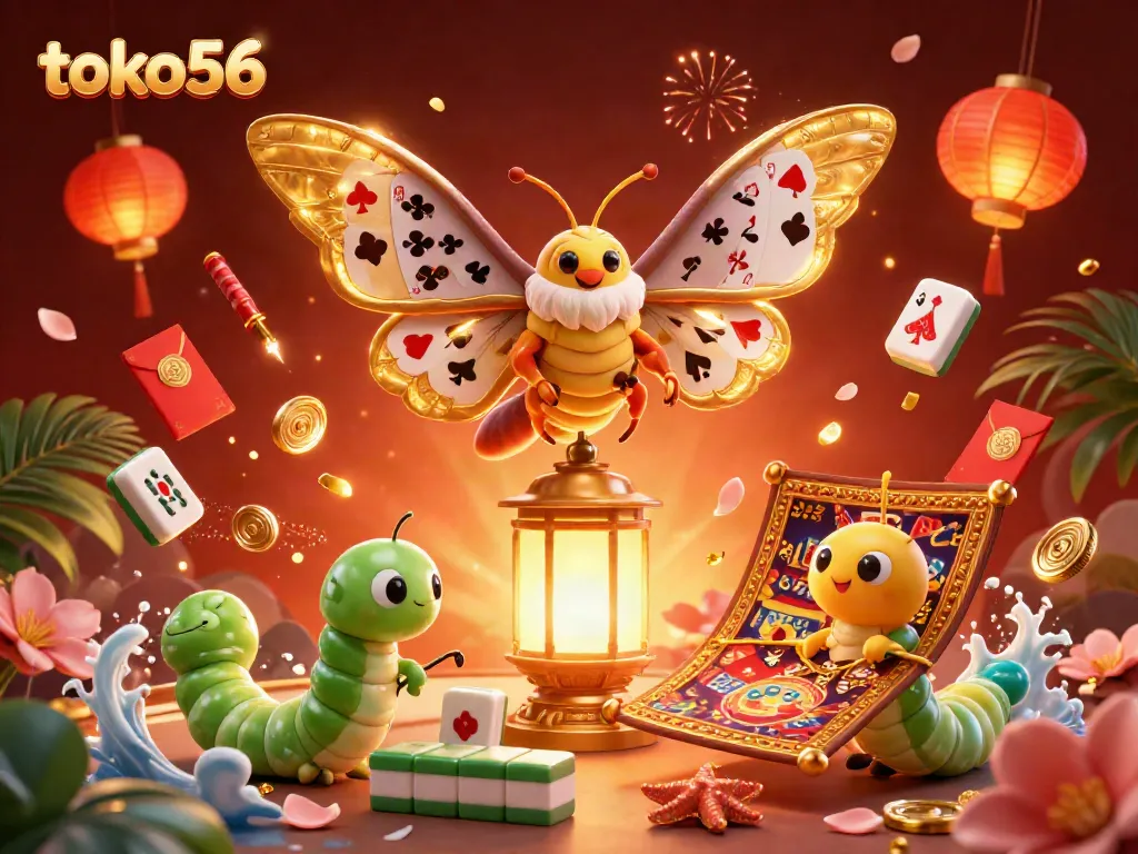 Experience the excitement of gaming at toko56 with enchanting scenes filled with winning elements.