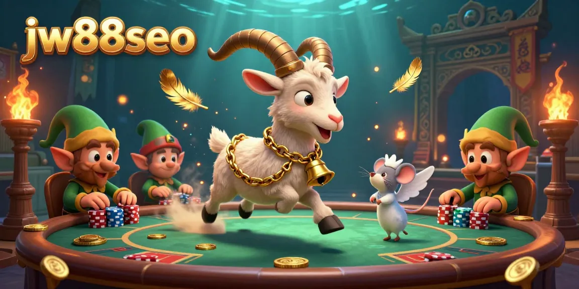 Experience exciting gameplay at jw88seo casino with Krampus, angel mouse, and playful gremlins.