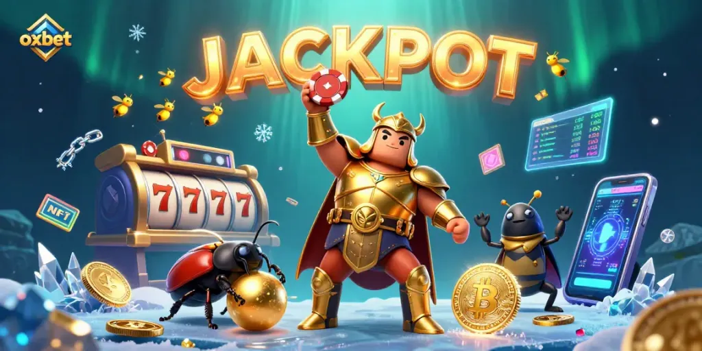 Experience vibrant gameplay at oxbet with a victorious beetle and dazzling casino elements