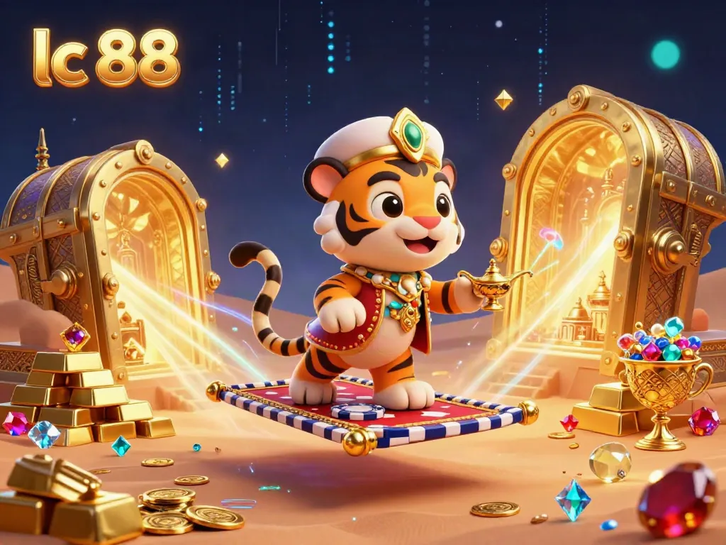 Experience the excitement of lc 88 casino with thrilling animated characters and dazzling treasures.